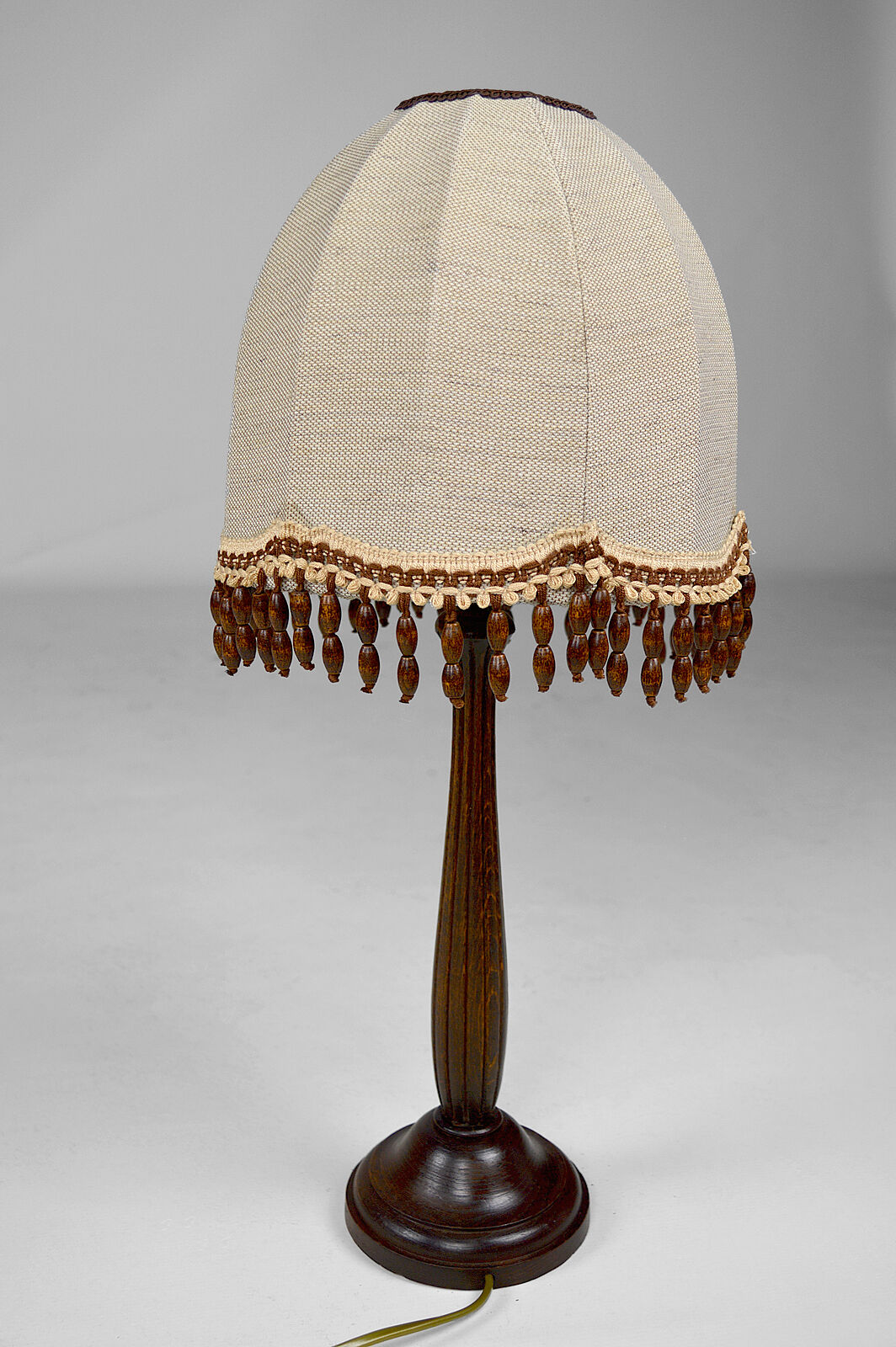 Art Deco fluted foot lamp, France, circa 1925