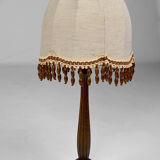 Art Deco fluted foot lamp, France, circa 1925