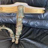 Très belle console marbre et bois doré