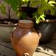 Vinaigrier in sandstone, pottery of the Mottes (La Puisaye), handmade - 7 liters