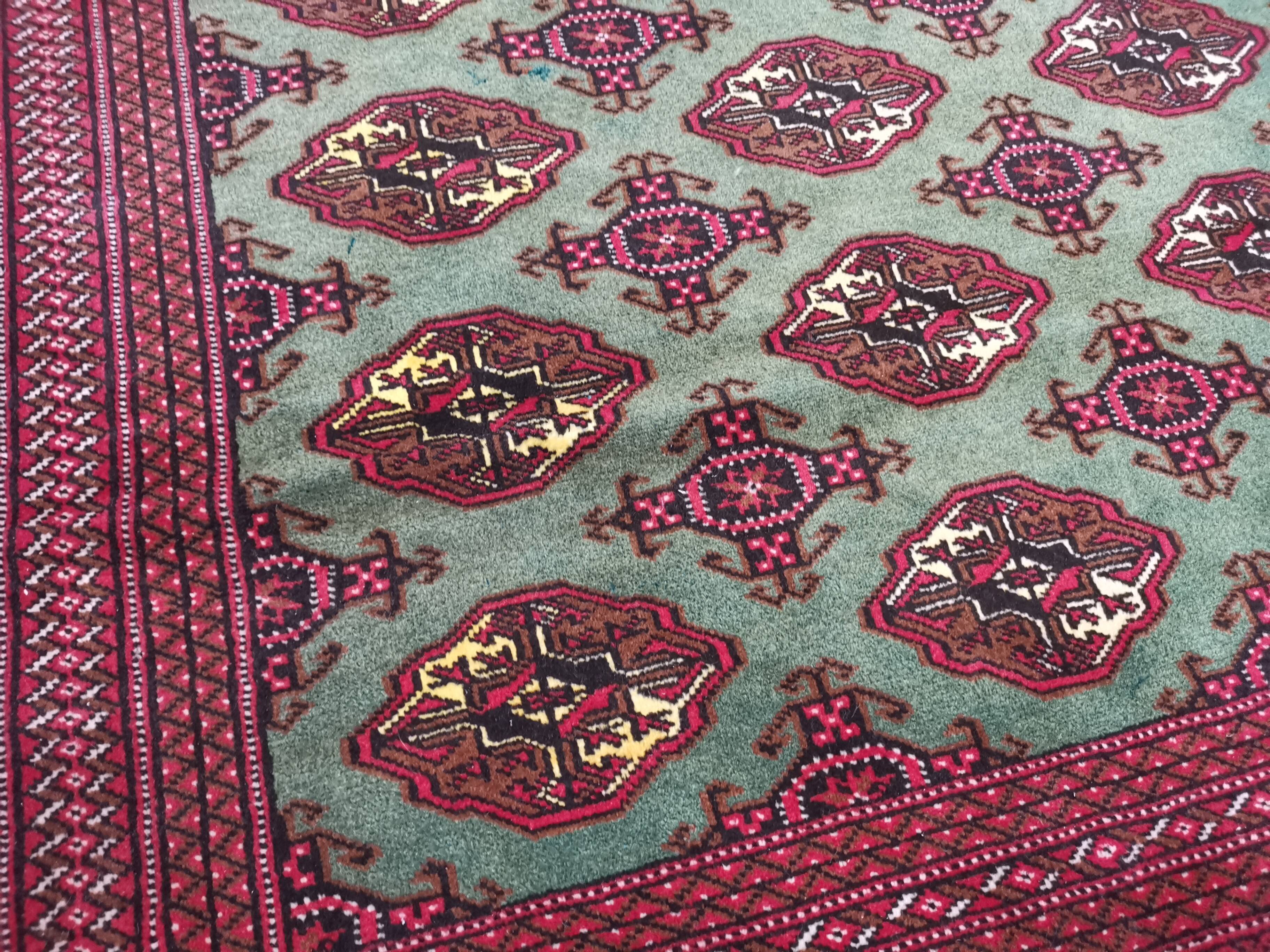 Tapis d'orient persan fait main Boukhara 190 x 130