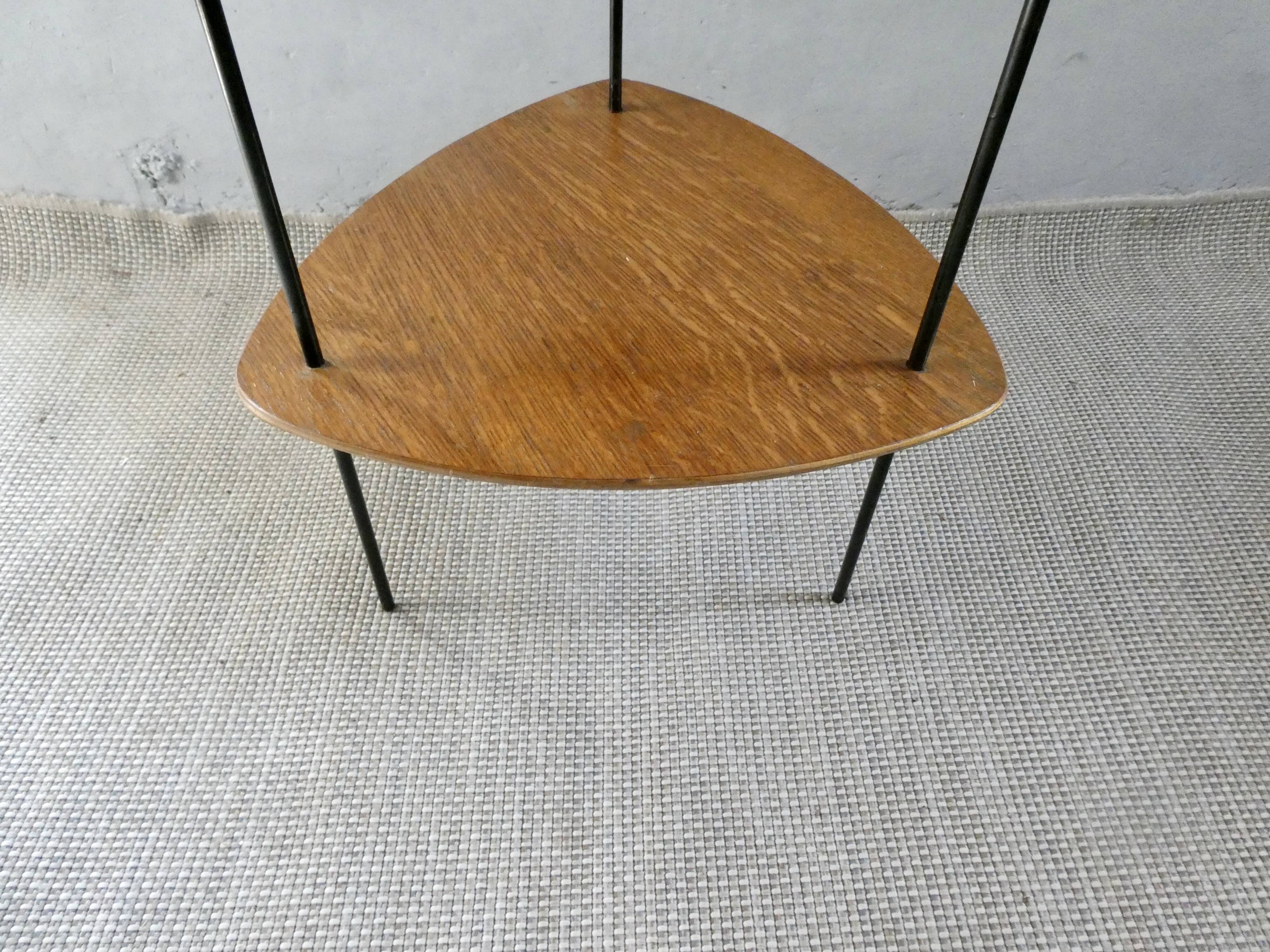 Guéridon tripode, table d'appoint, vers 1950