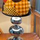 Lampe chromée années 70