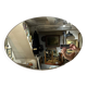 Vintage oval mirror