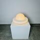 Sculptural Ufo Space Age Table Lamp In Opal Glass, Italy, 1970S