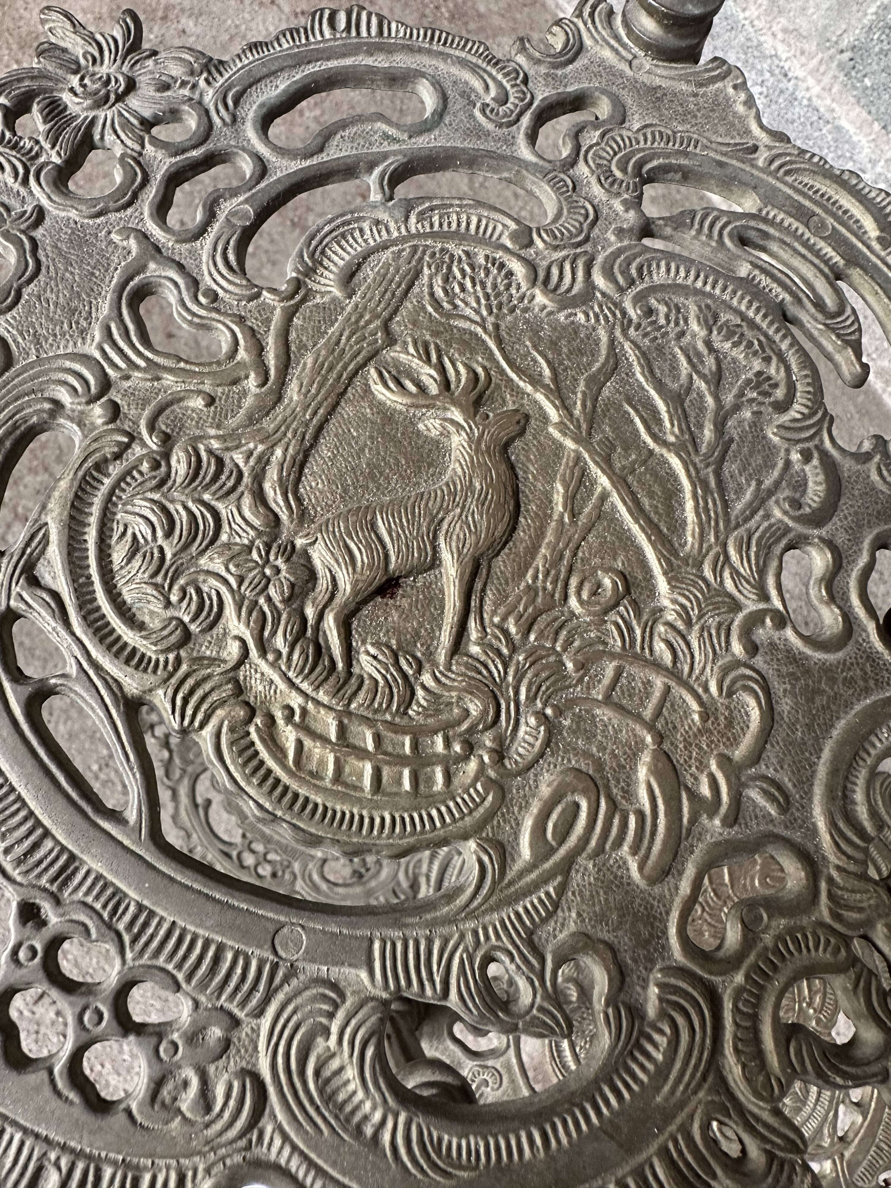 Vintage brass harness