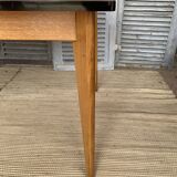 Table dining compass feet of the 60s