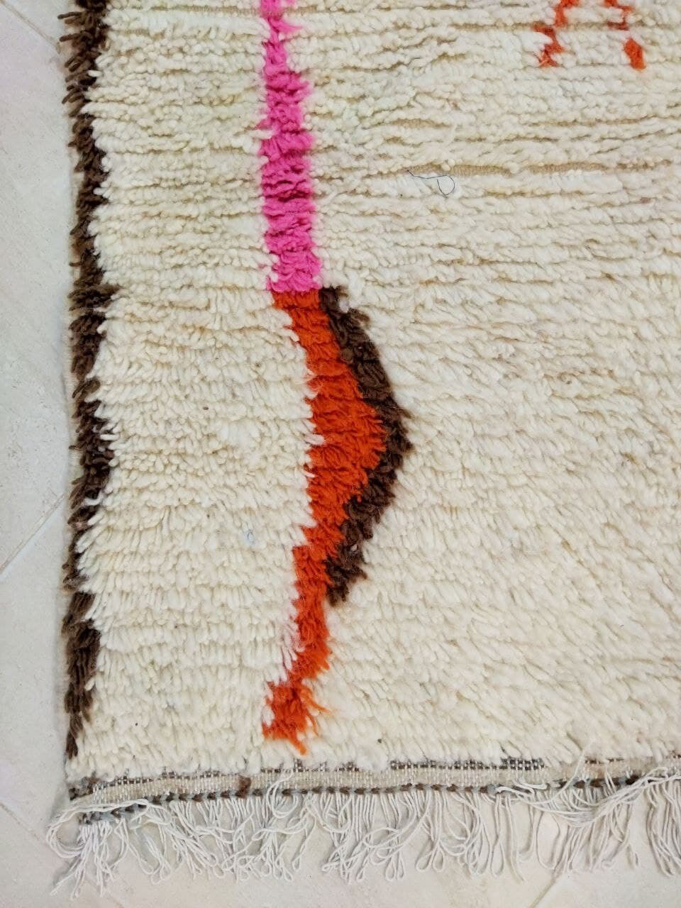 Tapis berbère abstrait 285 x 200 cm
