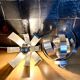 Pair of Space Age wall lights
