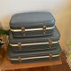 Complete set of "stewardess" nesting suitcases