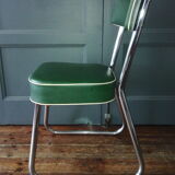 Vintage industrial sled desk