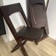 Set of 4 Gautier folding chairs in solid wood
