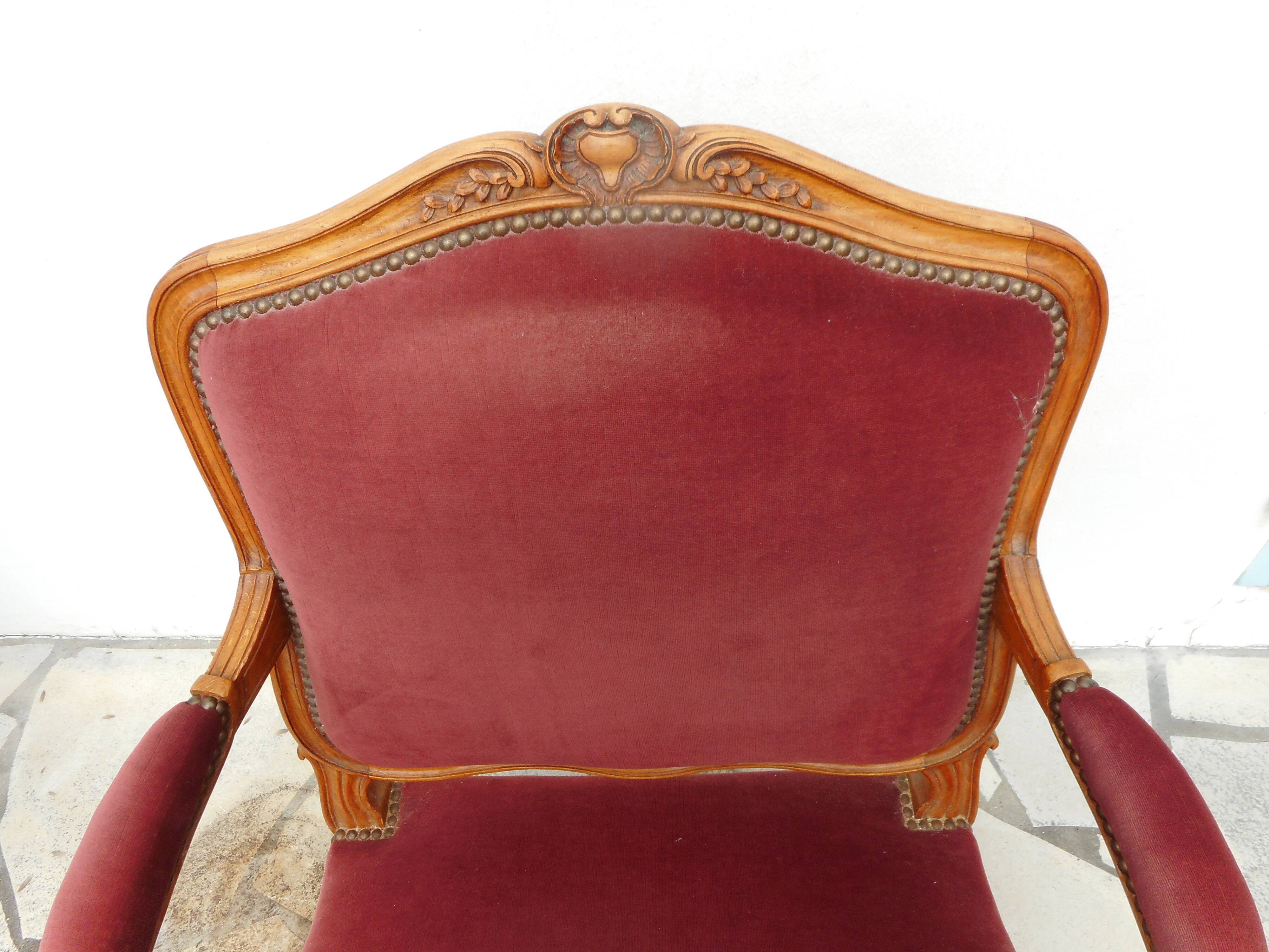 Louis XV style chair