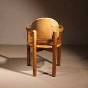 6 fauteuils par Rainer Daumiller en bois de pin, Danemark années 1980