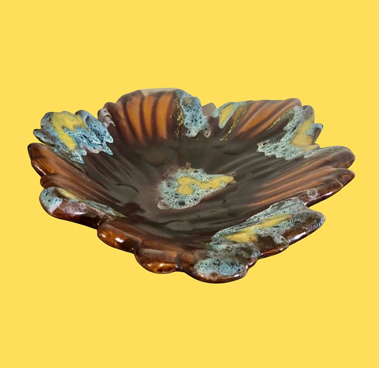 Vallauris ceramic dish