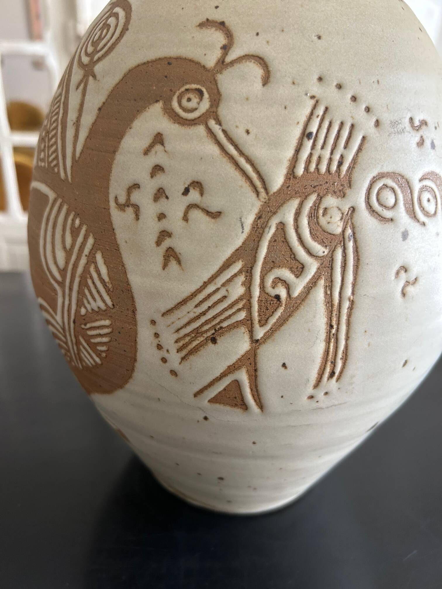 Large ceramic vase from the 70s