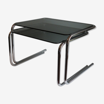 2 tables d'appoint, tables basses années 1960