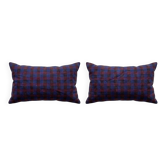 Set of 2 vintage kilim cushion covers 41x61 cm
