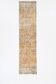 2x10 Orange & Navy Blue Floral Vintage Runner Rug, 73x297Cm