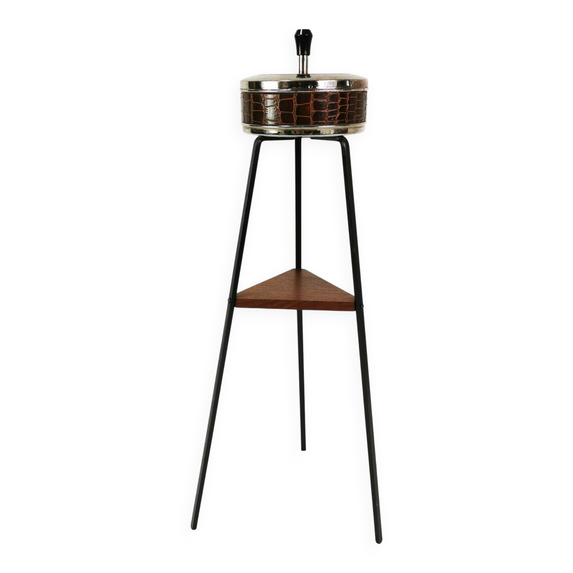 Modernist floor ashtray, Germany, 1970s.