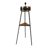 Modernist floor ashtray, Germany, 1970s.