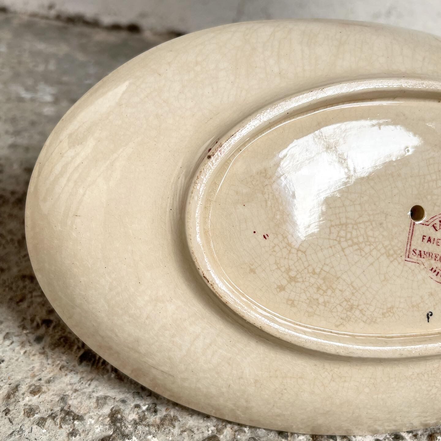 Saucière birds model Favori Sarreguemines & Digoin