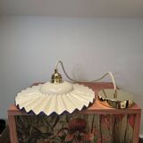 Vintage serrated pendant light