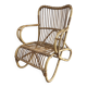 Armchair in woven wicker 1960/1970s