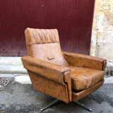 Vintage leather armchair