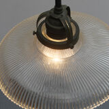 Art Deco ceiling lamp with porcelain pendulum 1920