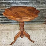 Antique table wine table plant table side table oak