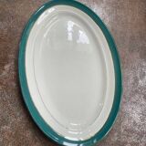 small vintage plate half porcelain model Florence