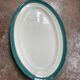 small vintage plate half porcelain model Florence