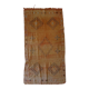 Berber carpet sabra Morocco plant fibers around 1930