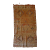 Berber carpet sabra Morocco plant fibers around 1930