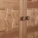Solid oak buffet and faience, Guillerme and Chambron for your home,