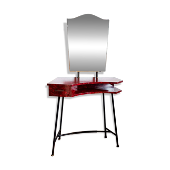 1950s marble-effect formica hairdresser's table