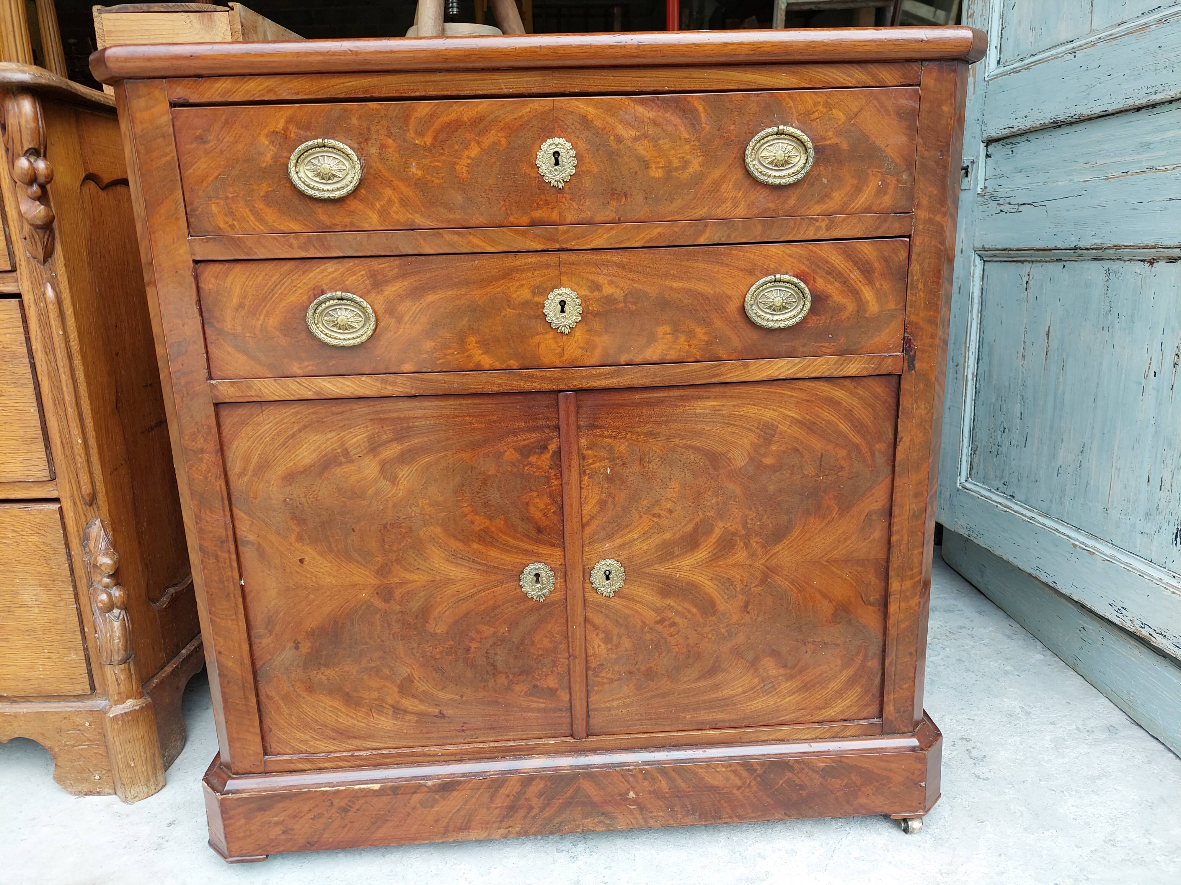 Antique storage cabinet