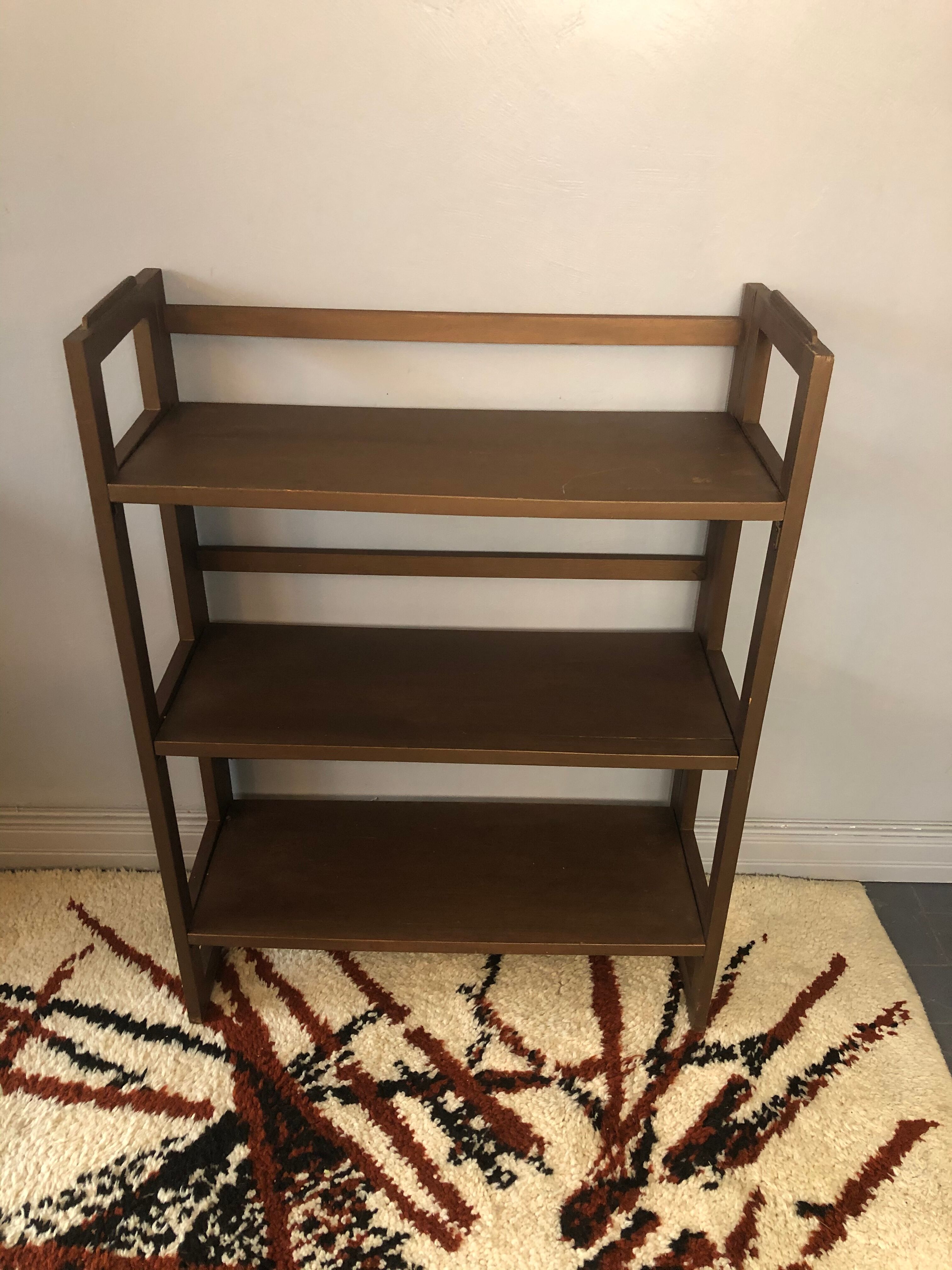 Vintage bookseller's shelf