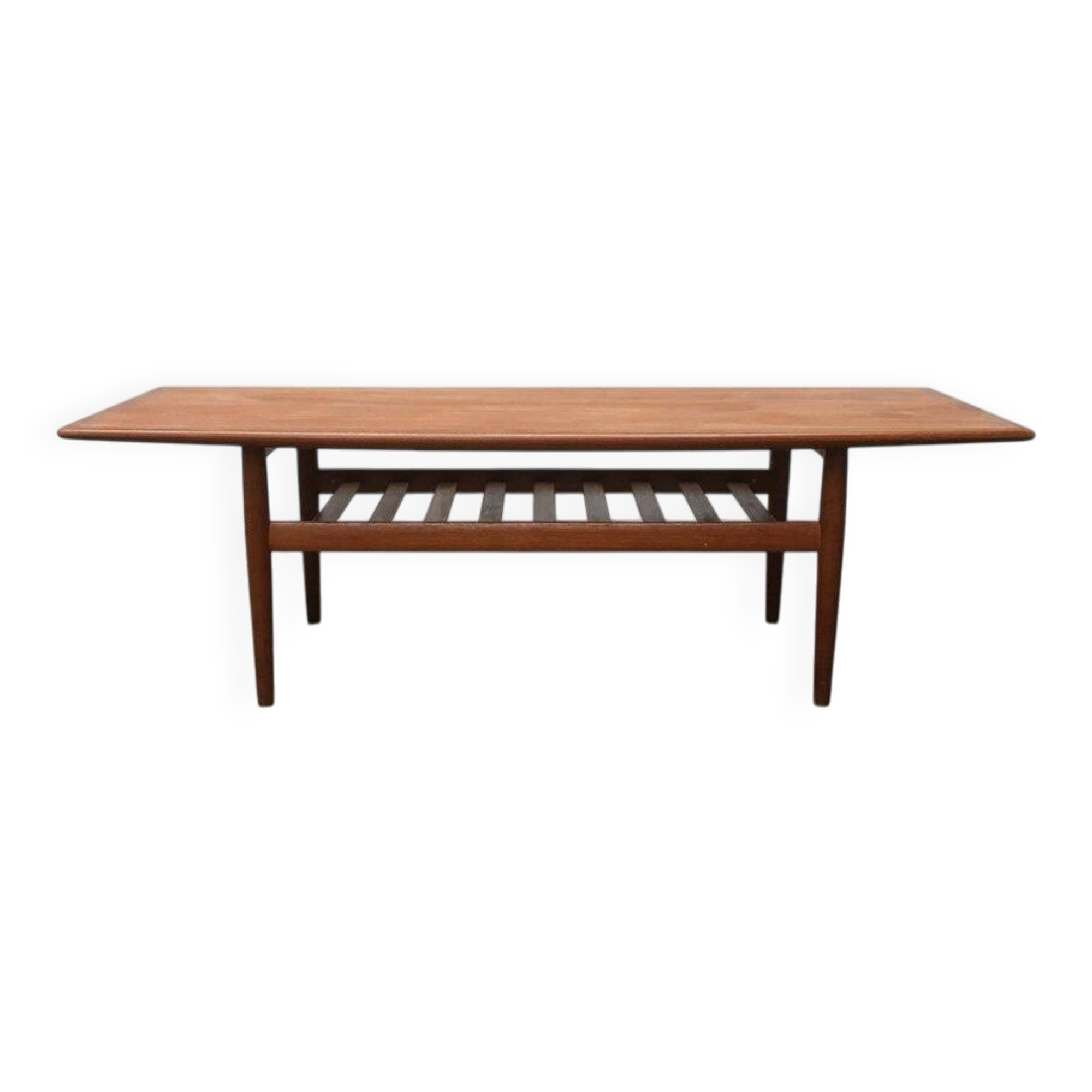 Mid-century Danish teak coffee table by Grete Jalk for Glostrup.