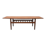 Mid-century Danish teak coffee table by Grete Jalk for Glostrup.