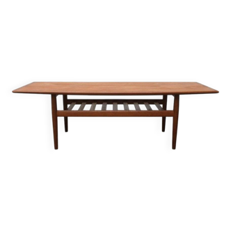 Mid-century Danish teak coffee table by Grete Jalk for Glostrup.
