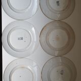 Set of 6 Plates Saint Amand