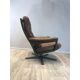 Danish swivel adjustable armchair of the 1970s