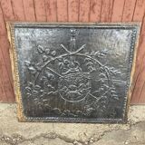 Fireplace plate