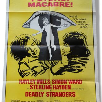 Affiche de cinéma originale "Deadly Strangers"