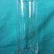 Glass vase polylobe serious pattern foliage