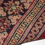 Vintage Pakistani carpet Lahore handmade 94cm x 178cm 1960s, 1C806