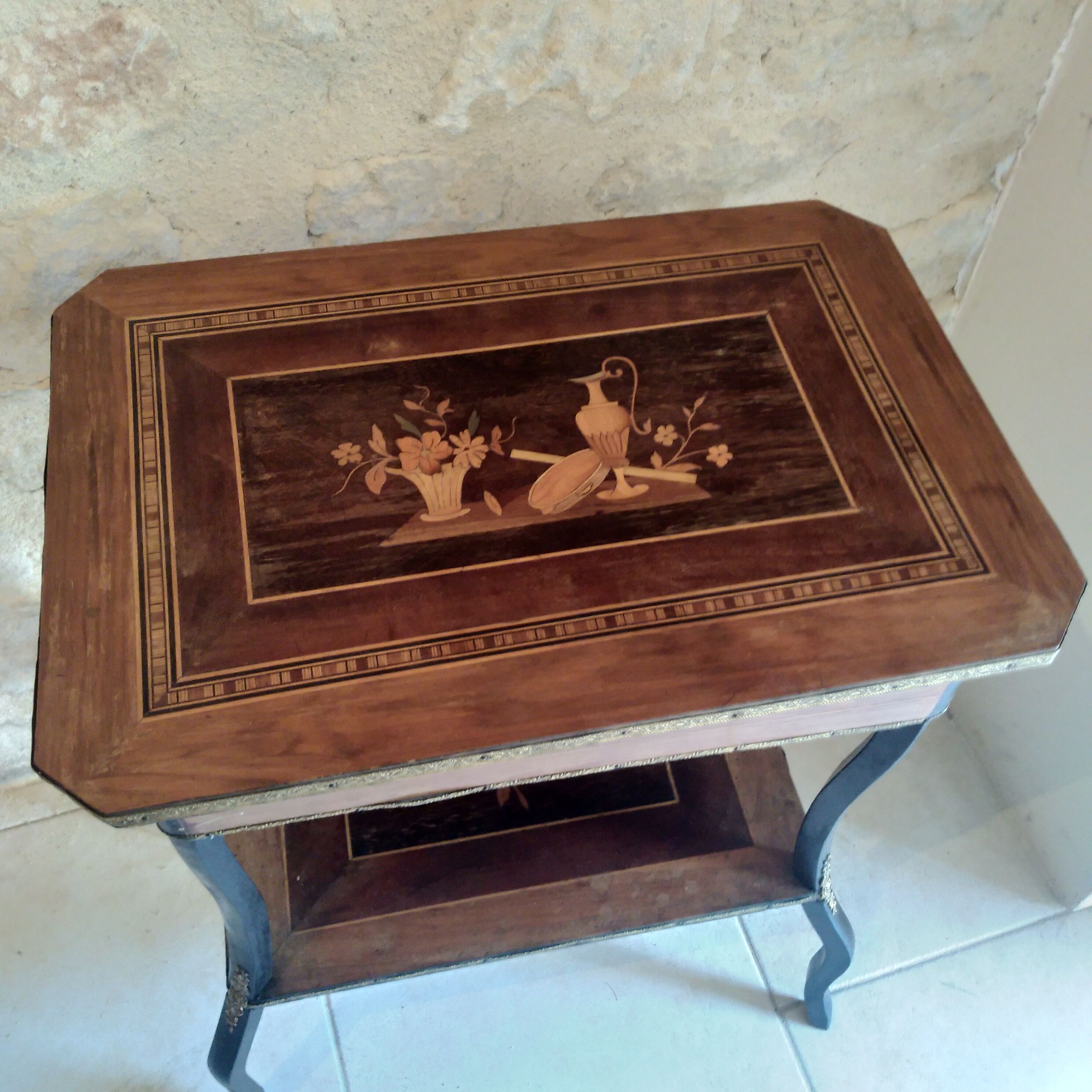 Napoleon III marquetry worker