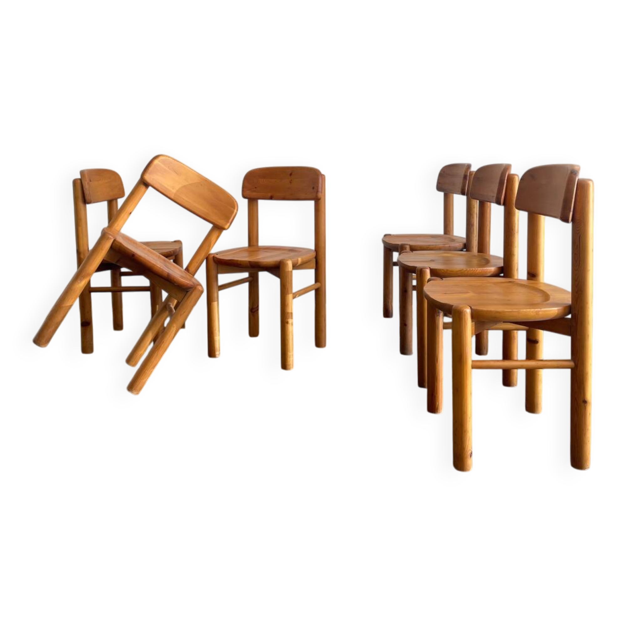 chaises de salle à manger en pin